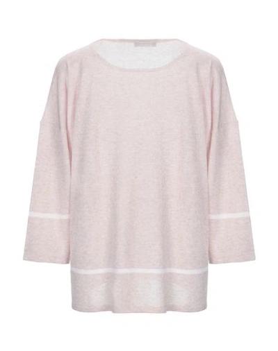 Shop Anneclaire Sweater In Light Pink