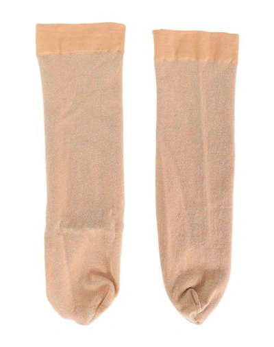 Shop Wolford Socks & Tights In Sand