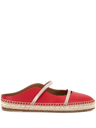 Shop Malone Souliers Sienna Mules In Red