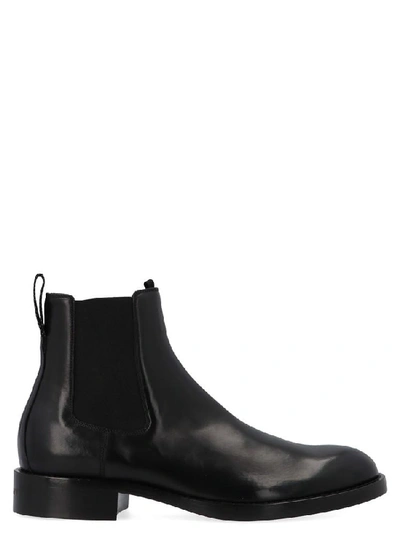 Shop Givenchy Chelsea Ankle Boots In Black