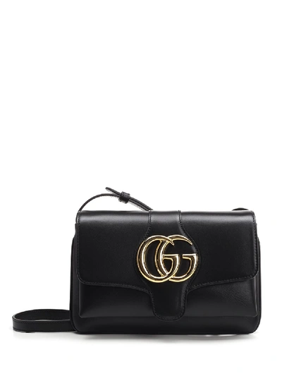 Shop Gucci Arli Small Shoulder Bag In Black
