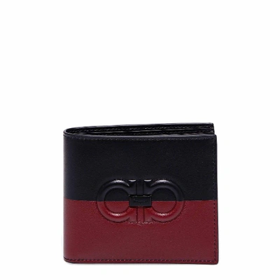 Shop Ferragamo Salvatore  Gancini Bifold Wallet In Multi