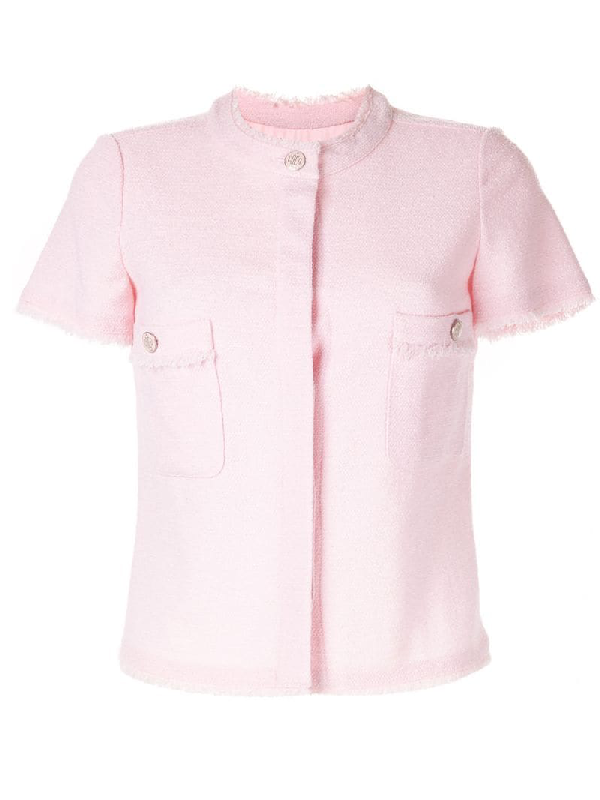 chanel short sleeve jacket
