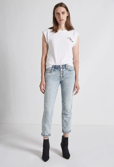 Shop Current Elliott The Zig-zag Fling Jean In Trettin With Studs