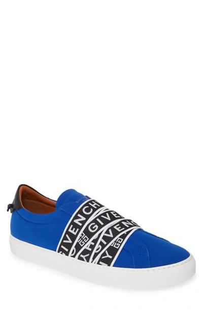 Shop Givenchy Urban Street Slip-on In Blue/ Black