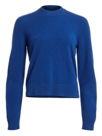 Shop Rag & Bone Logan Cashmere Sweater In Blue Paradise