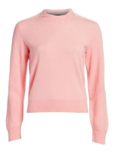 Shop Rag & Bone Women's Logan Cashmere Sweater In Pink Rose