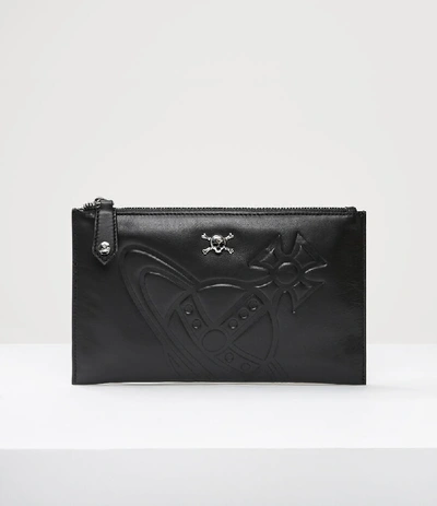 Shop Vivienne Westwood Chester Man Pouch Black