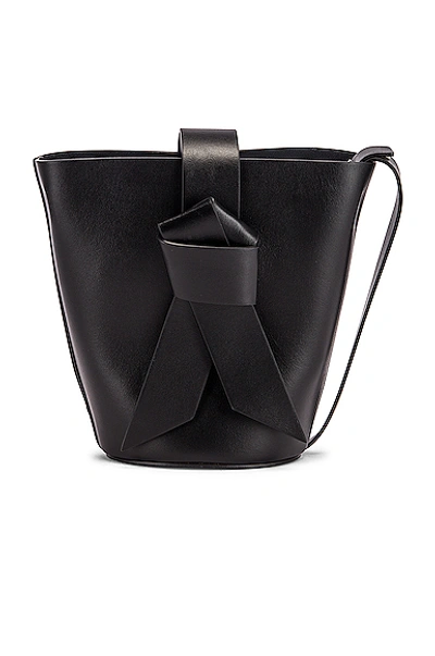 Shop Acne Studios Musubi Bucket Bag In Black