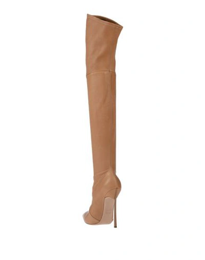Shop Casadei Boots In Sand