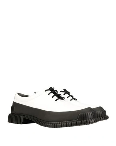 Shop Camper Laced Shoes In White