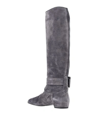 Roger Vivier Boots In Grey