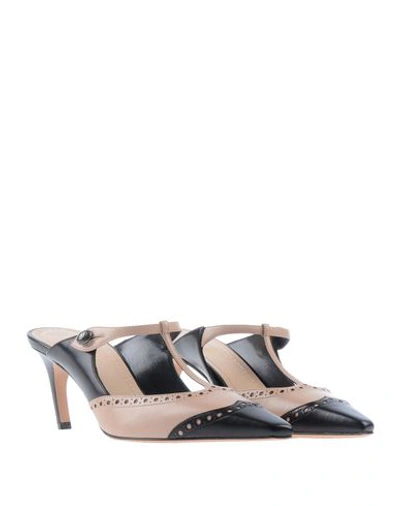 Shop Dior Sandals In Pale Pink