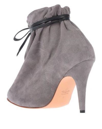 Shop Vivienne Westwood Ankle Boot In Grey