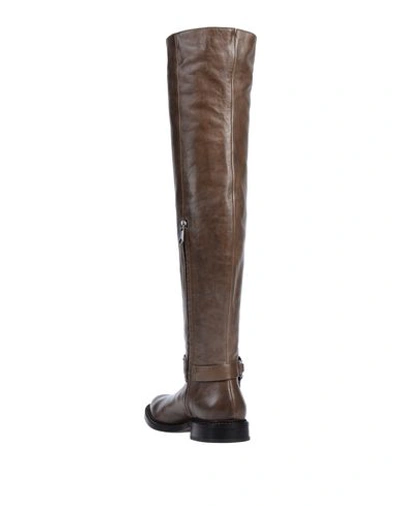 Shop Brunello Cucinelli Boots In Cocoa