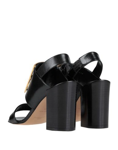 Shop Givenchy Sandals In Black