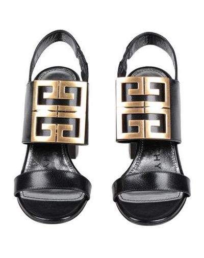 Shop Givenchy Sandals In Black