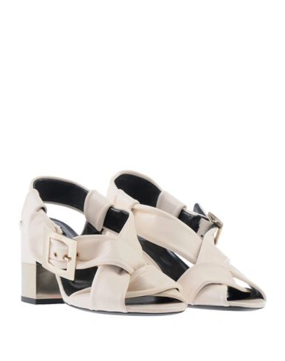 Roger Vivier Sandals In White