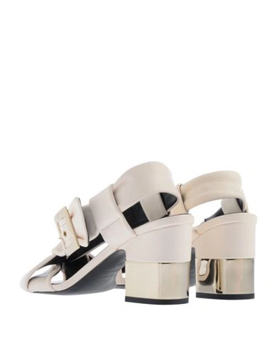 Roger Vivier Sandals In White