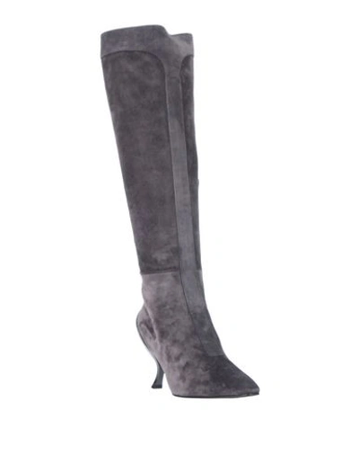 Roger Vivier Boots In Grey