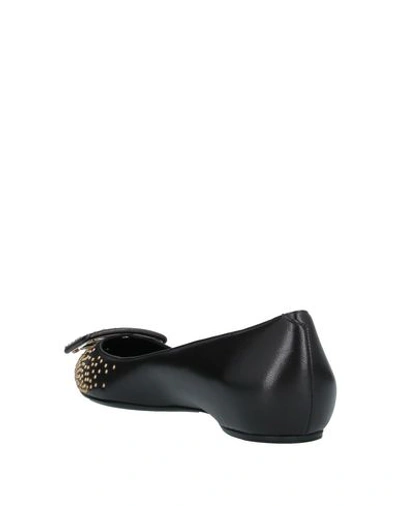 Roger Vivier Ballet Flats In Black