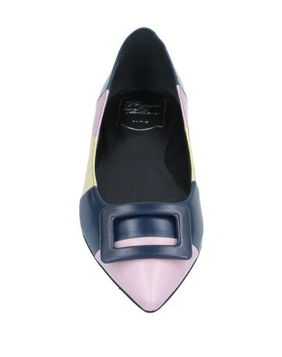 Roger Vivier Ballet Flats In Pink
