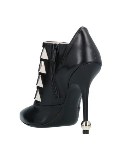 Shop Roger Vivier Woman Ankle Boots Black Size 8 Soft Leather