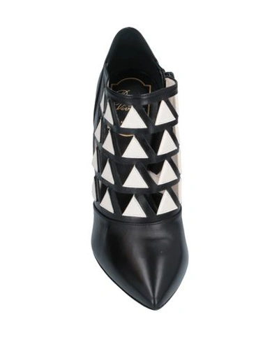 Shop Roger Vivier Woman Ankle Boots Black Size 8 Soft Leather