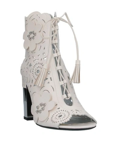 Shop Roger Vivier Ankle Boot In White