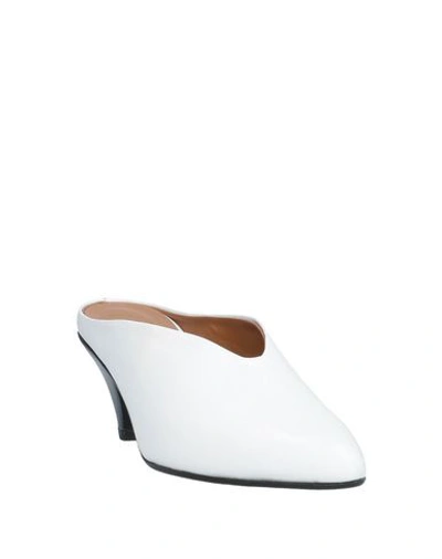 Shop Atp Atelier Mules In White
