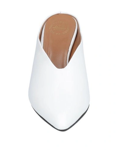 Shop Atp Atelier Mules In White