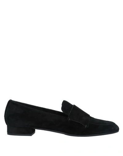 Shop Atp Atelier Loafers In Black