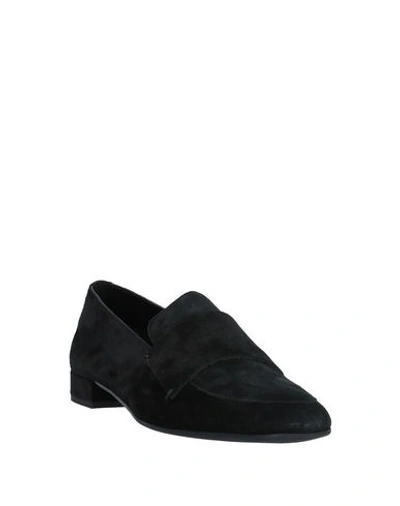 Shop Atp Atelier Loafers In Black