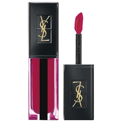 Shop Saint Laurent Water Stain Lip Stain 615 Ruby Wave 0.2 oz/ 5.9 ml