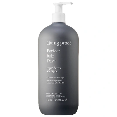 Shop Living Proof Perfect Hair Day (phd) Triple Detox Shampoo 24 oz/ 710 ml