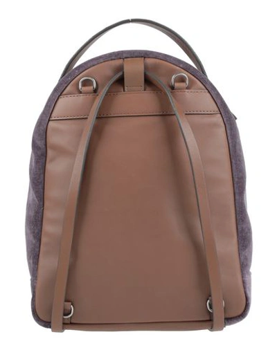 Shop Brunello Cucinelli Backpack & Fanny Pack In Purple