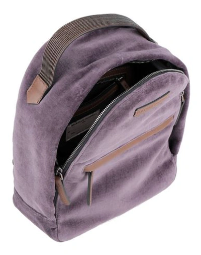 Shop Brunello Cucinelli Backpack & Fanny Pack In Purple