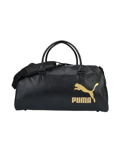 Shop Puma Travel & Duffel Bag In Black
