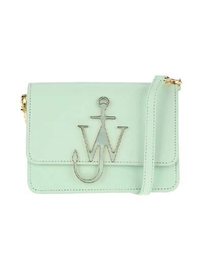 Shop Jw Anderson Anchor Logo Cross-body Bag In Peppermint