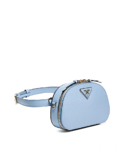 Shop Prada Bag In Astrale