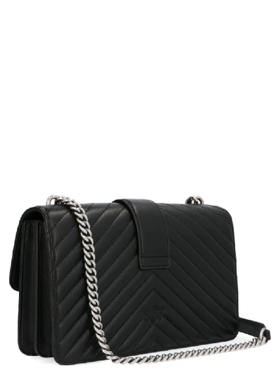 Shop Pinko Love Mix Bag In Black