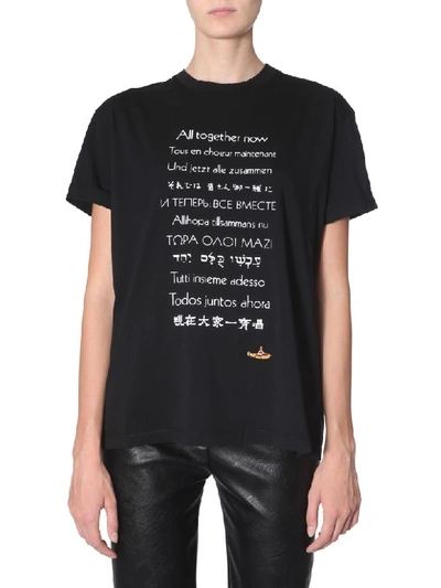 Shop Stella Mccartney All Together Now T-shirt In Nero