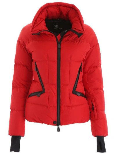 Shop Moncler Grenoble Dixence Puffer Jacket In Rosso (red)