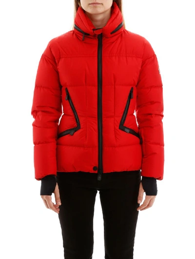 Shop Moncler Grenoble Dixence Puffer Jacket In Rosso (red)