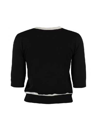 Shop Loewe Extra-fine Wool Knit In Black