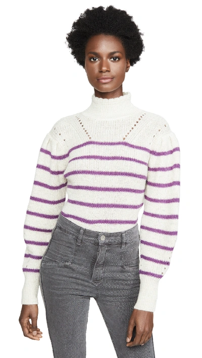 Shop Isabel Marant Étoile Alpaca Georgia Pullover In Fuchsia