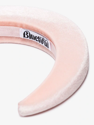 Shop Bluetiful Milano Pink Classic Velvet Headband