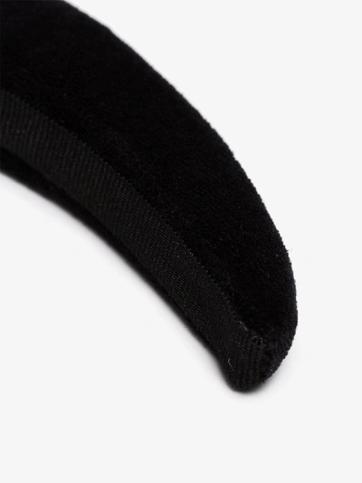 Shop Bluetiful Milano Black Classic Velvet Headband