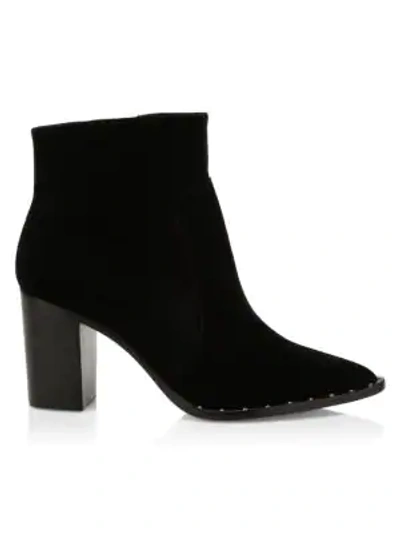 Shop Schutz Pattys Leather Ankle Boots In Black