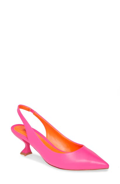 emelia mesh slingback flat jeffrey campbell